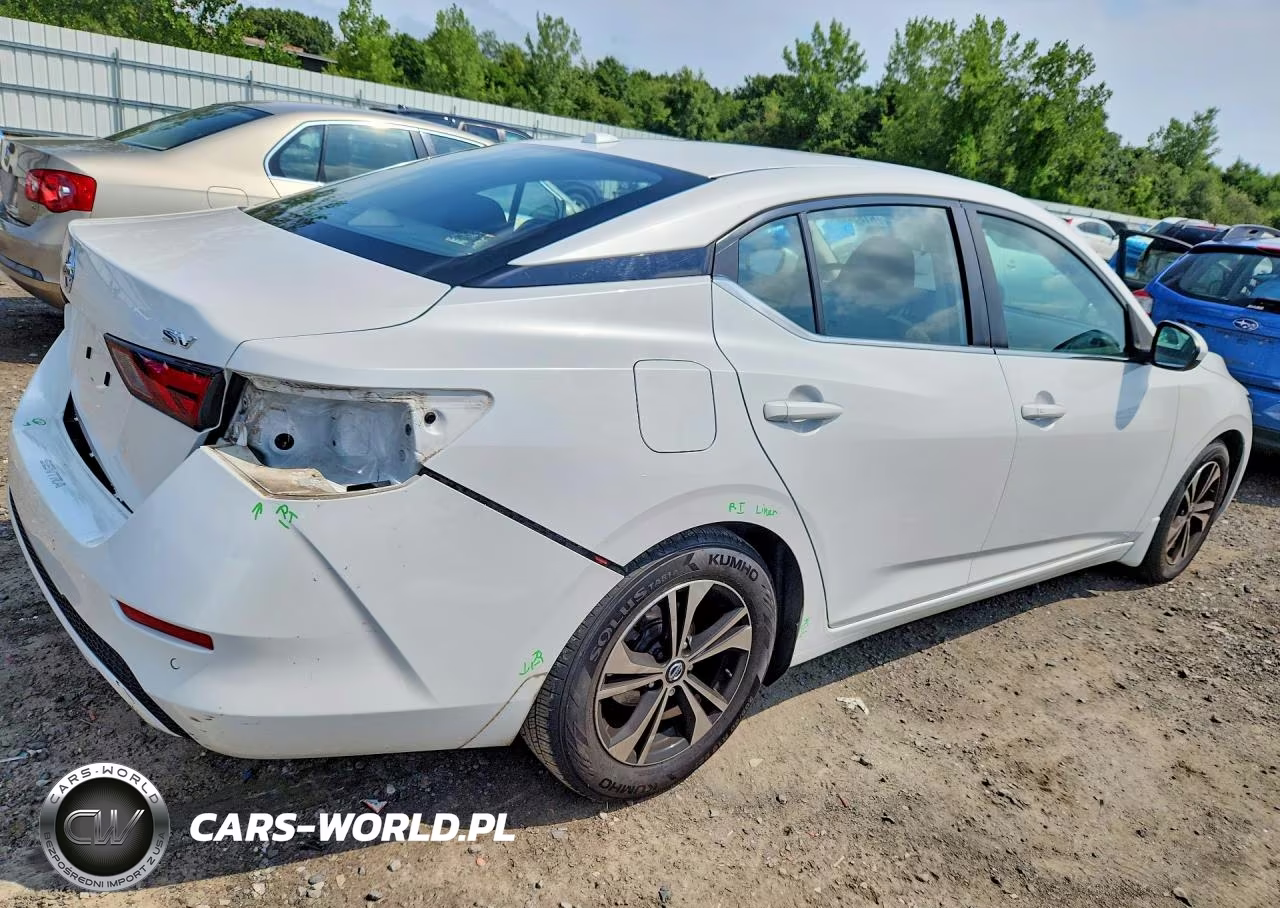 2021 Nissan Sentra Sv VIN:3N1AB8CV0MY271384 - 3