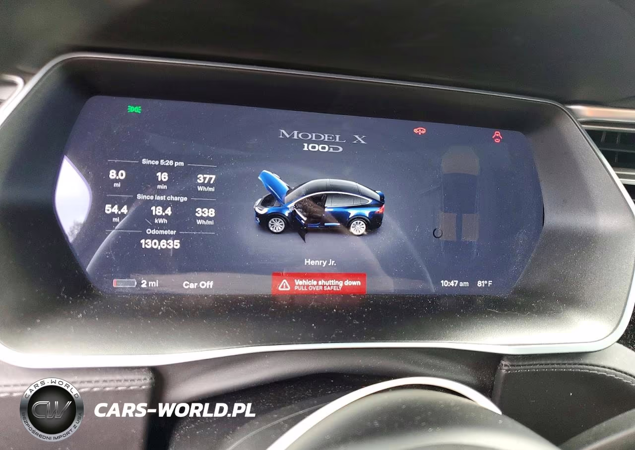 2017 Tesla Model X 100D-75D-90D VIN:5YJXCBE24HF054703 - 9