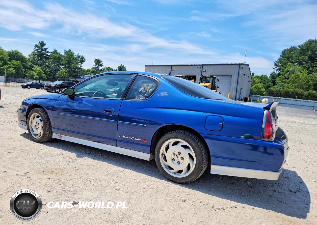 2003 Chevrolet Monte Carlo Ss VIN:2G1WX12K439370039 - 2