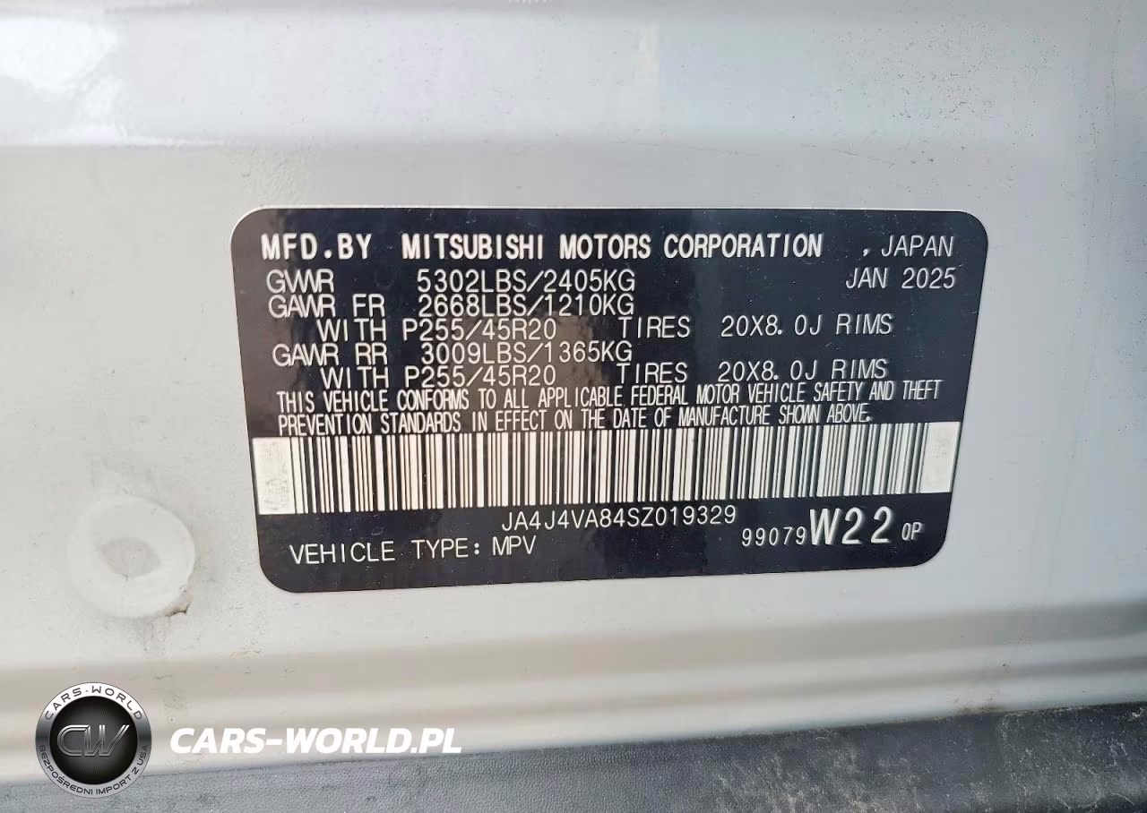 2025 Mitsubishi Outlander Se VIN:JA4J4VA84SZ019329 - 14