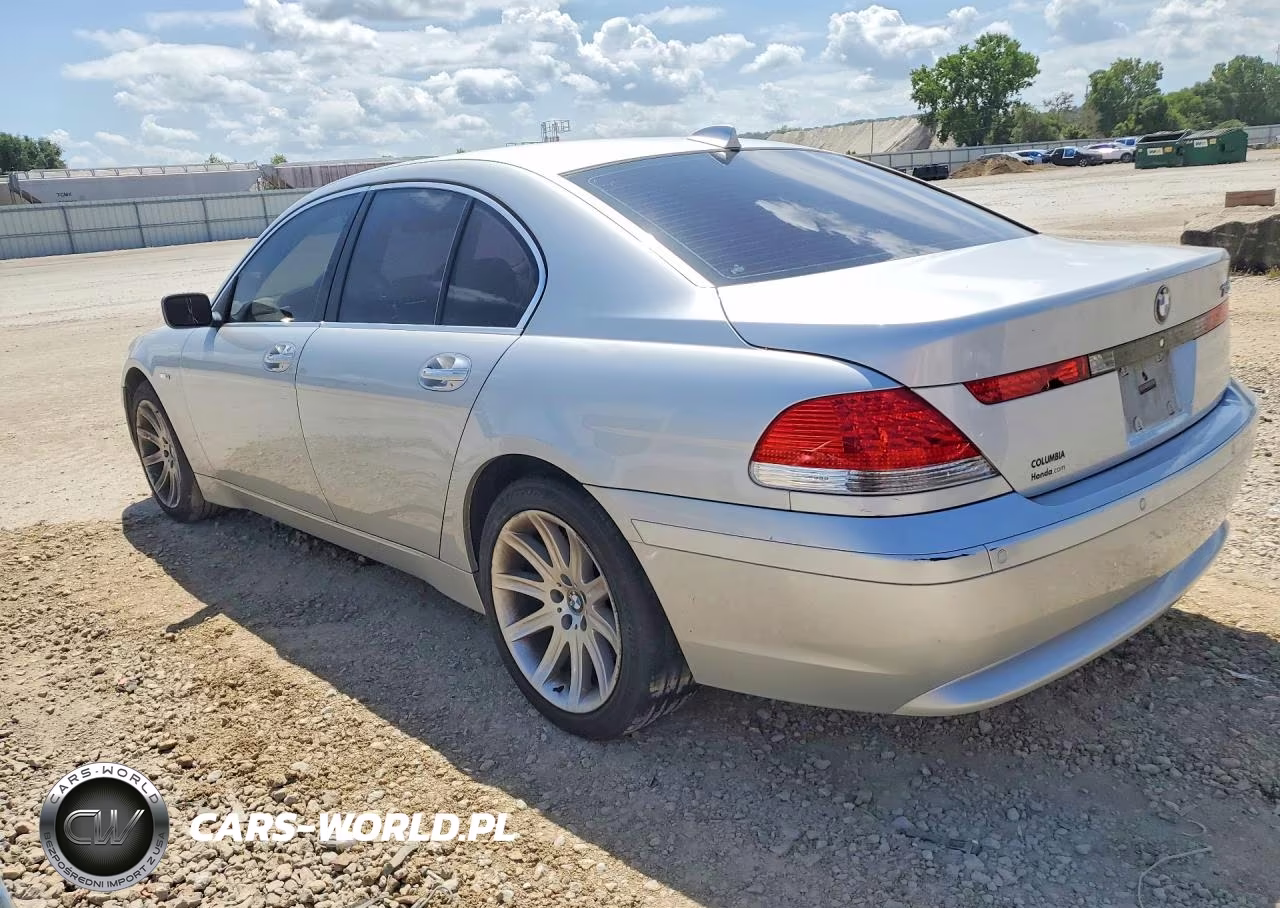 2005 BMW 745 VIN:WBAGL63565DP75562 - 2