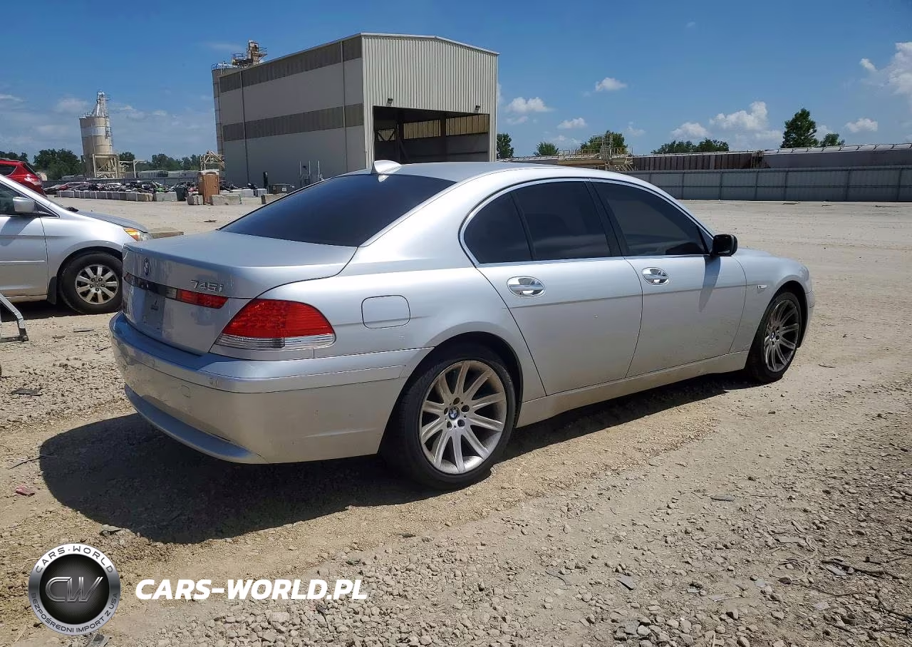 2005 BMW 745 VIN:WBAGL63565DP75562 - 3