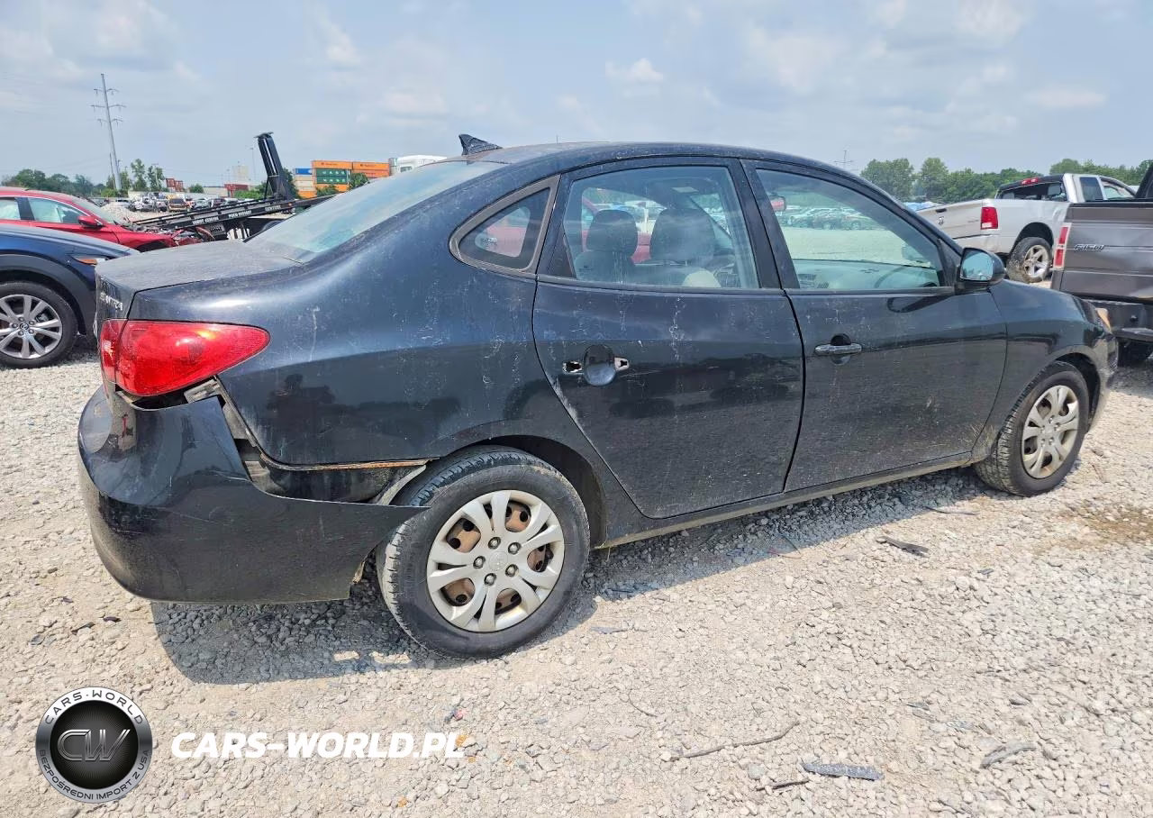 2010 Hyundai Elantra Gls VIN:KMHDU4AD8AU111433 - 3