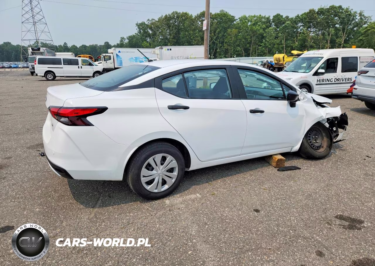 2025 Nissan Versa S VIN:3N1CN8DV6SL836780 - 3