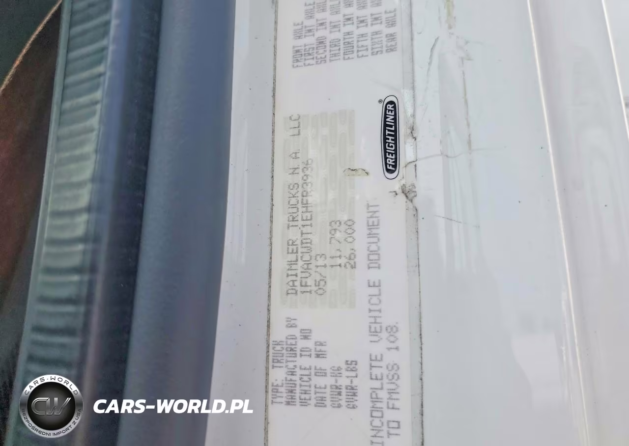 2014 Freightliner Business Class M2 Box Truck VIN:1FVACWDT1EHFR3936 - 12