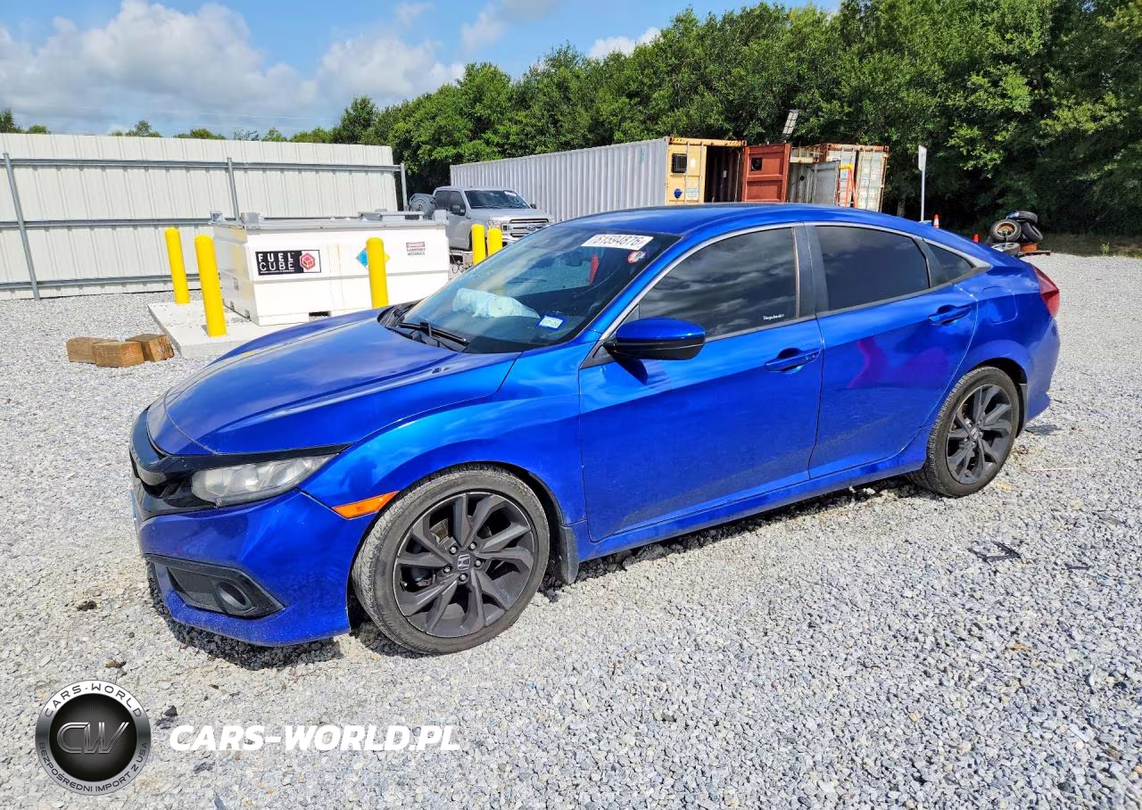 2020 Honda Civic Sport VIN:19XFC2F82LE004363 - 1