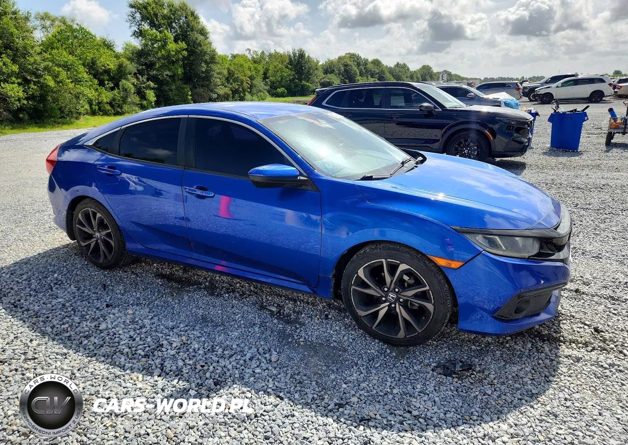 2020 Honda Civic Sport VIN:19XFC2F82LE004363 - 4