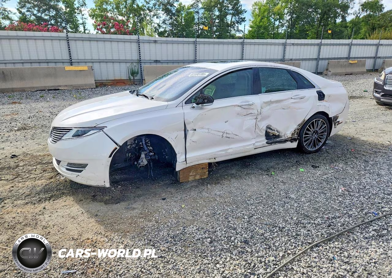 2015 Lincoln Mkz Hybrid VIN:3LN6L2LU1FR613244 - 1