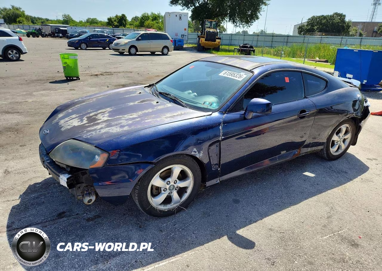 2005 Hyundai Tiburon Gs – zdjęcie 1 z 12
