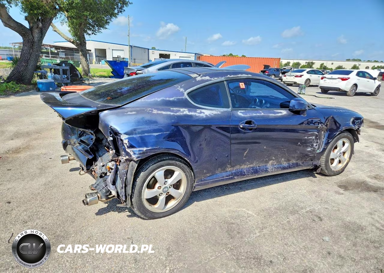 2005 Hyundai Tiburon Gs VIN:KMHHM65D75U184743 - 3