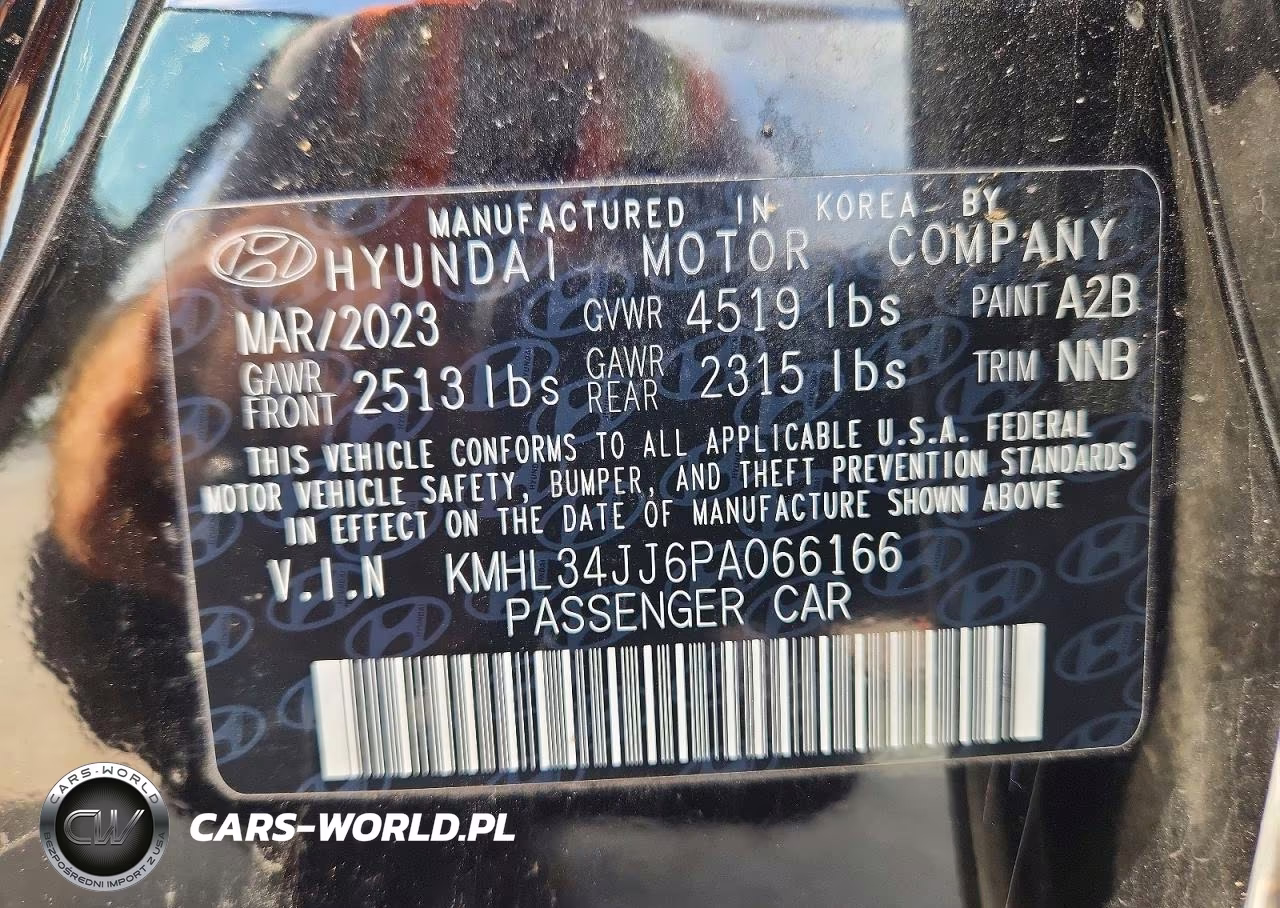 2023 Hyundai Sonata Hybrid Sel VIN:KMHL34JJ6PA066166 - 13