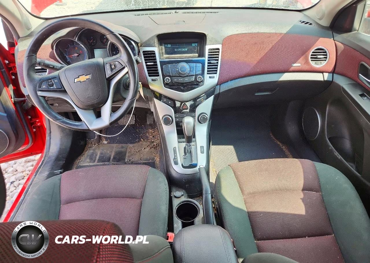 2012 Chevrolet Cruze Lt VIN:1G1PF5SC7C7138009 - 8