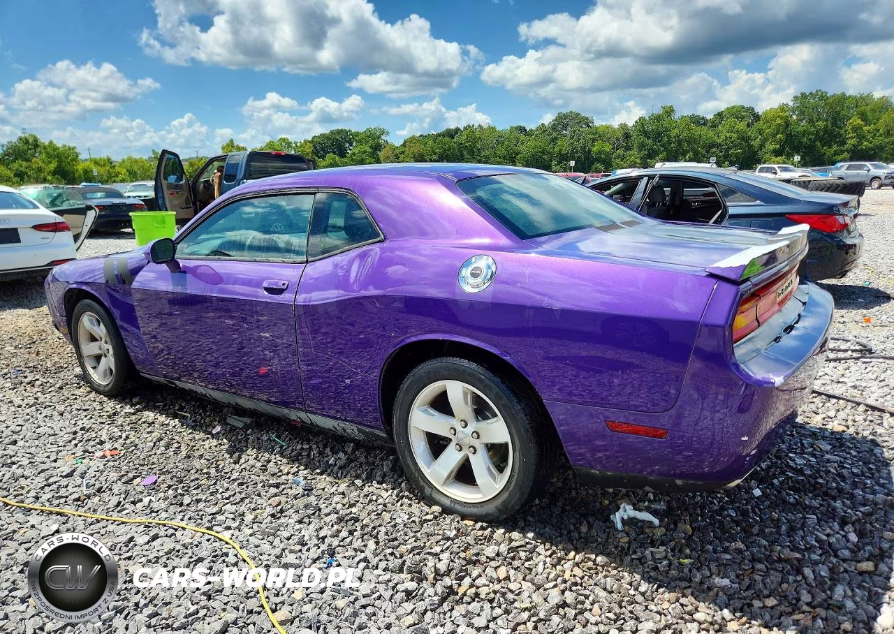 2013 Dodge Challenger Sxt VIN:2C3CDYAG9DH596355 - 2