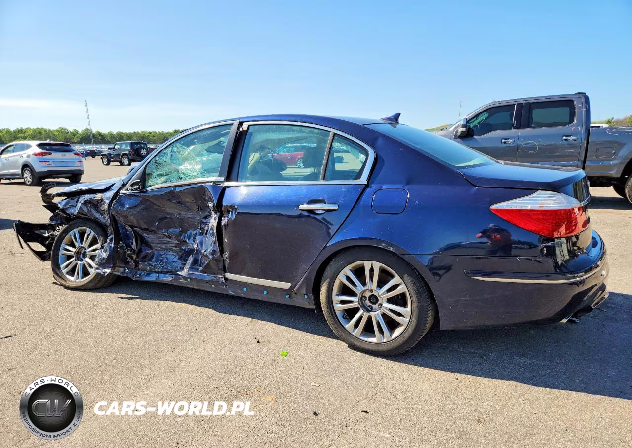 2010 Hyundai Genesis 4.6L VIN:KMHGC4DF9AU111048 - 2