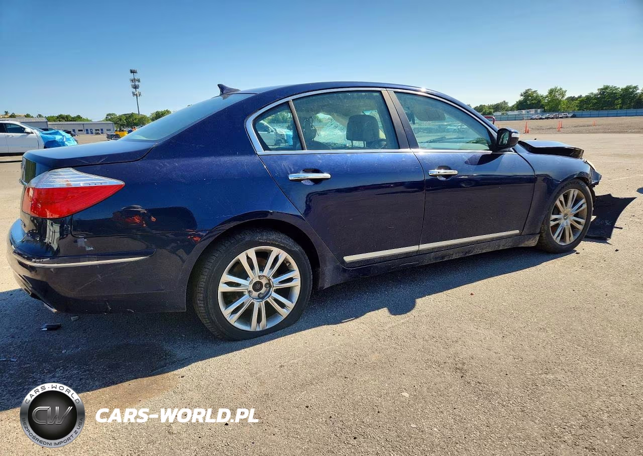 2010 Hyundai Genesis 4.6L VIN:KMHGC4DF9AU111048 - 3