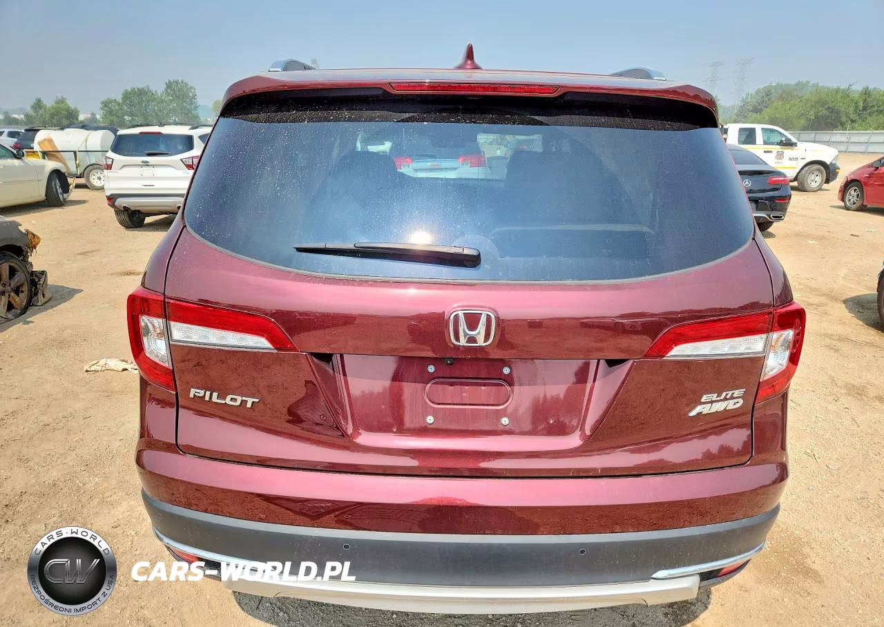 2019 Honda Pilot Elite VIN:5FNYF6H07KB092835 - 6