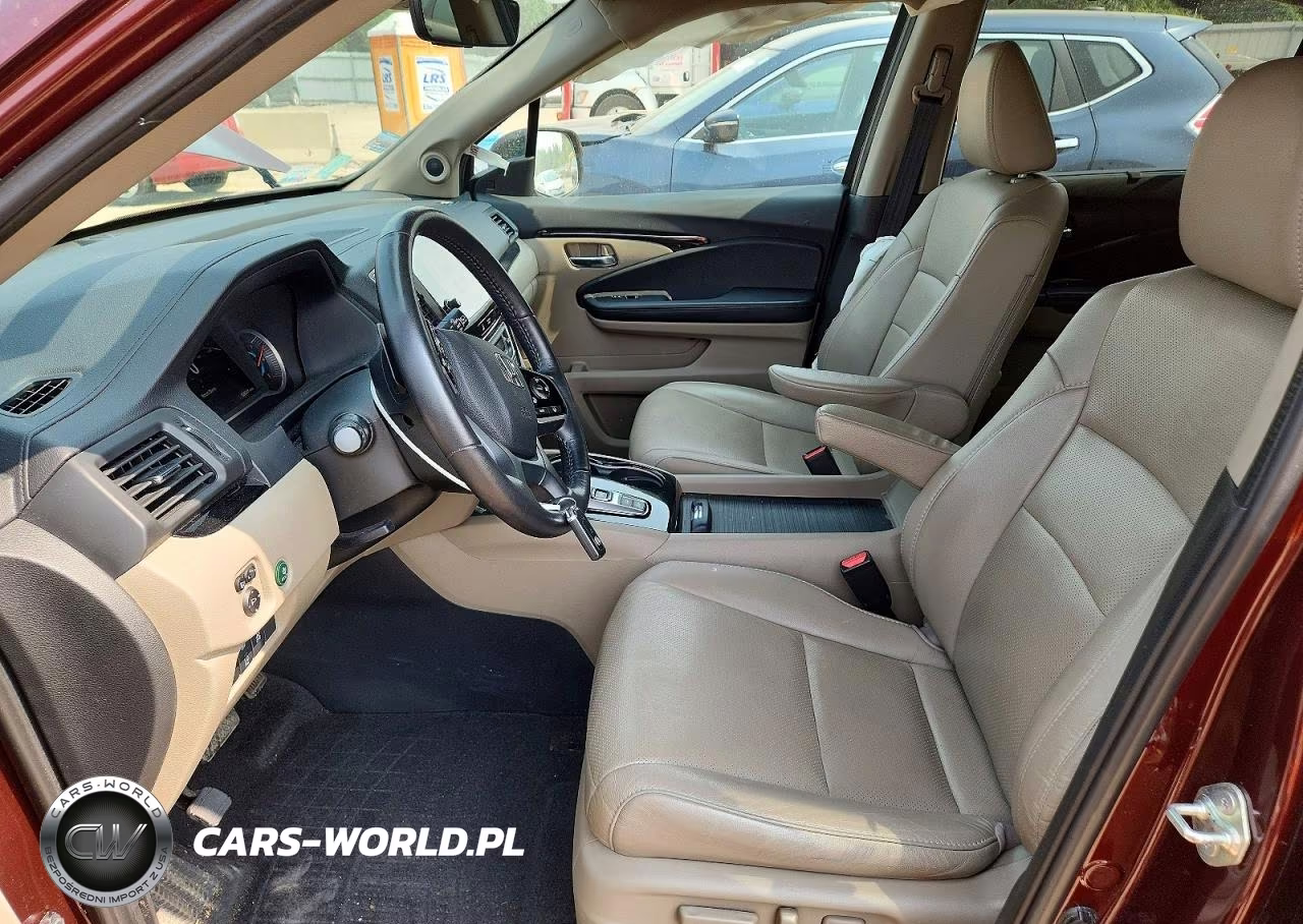 2019 Honda Pilot Elite VIN:5FNYF6H07KB092835 - 7