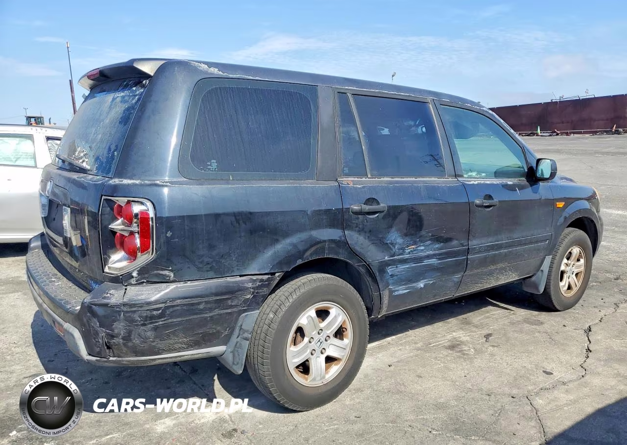 2006 Honda Pilot Lx VIN:5FNYF28106B024433 - 3