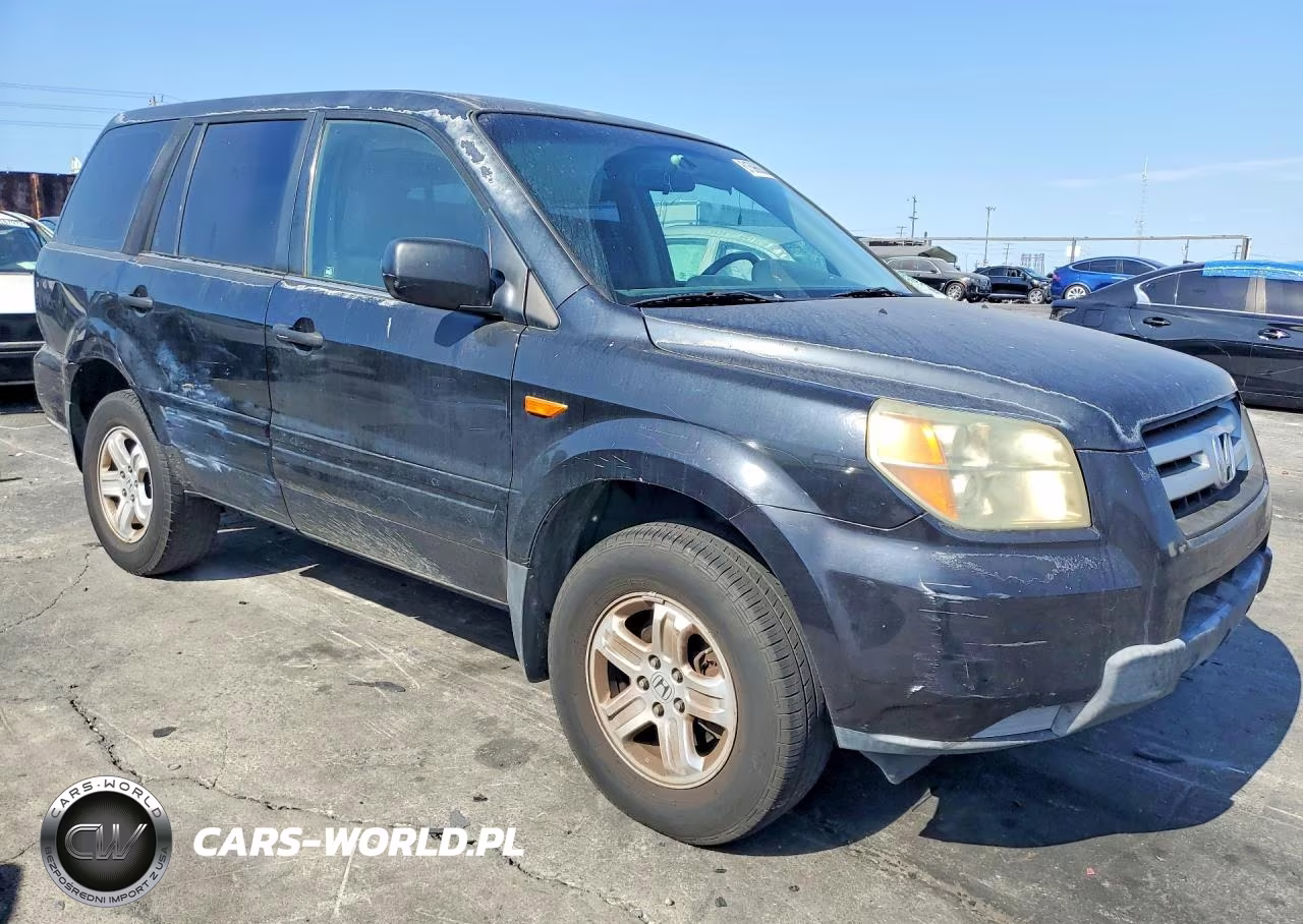 2006 Honda Pilot Lx VIN:5FNYF28106B024433 - 4