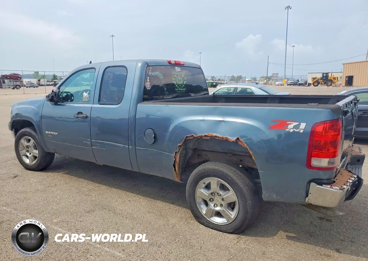 2012 GMC Sierra K1500 Sle VIN:1GTR2VE7XCZ342883 - 2