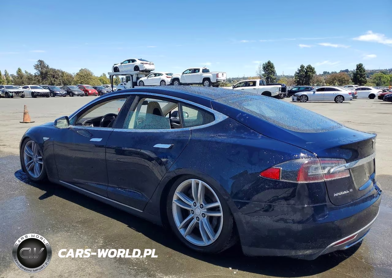 2013 Tesla Model S VIN:5YJSA1CP4DFP25743 - 2