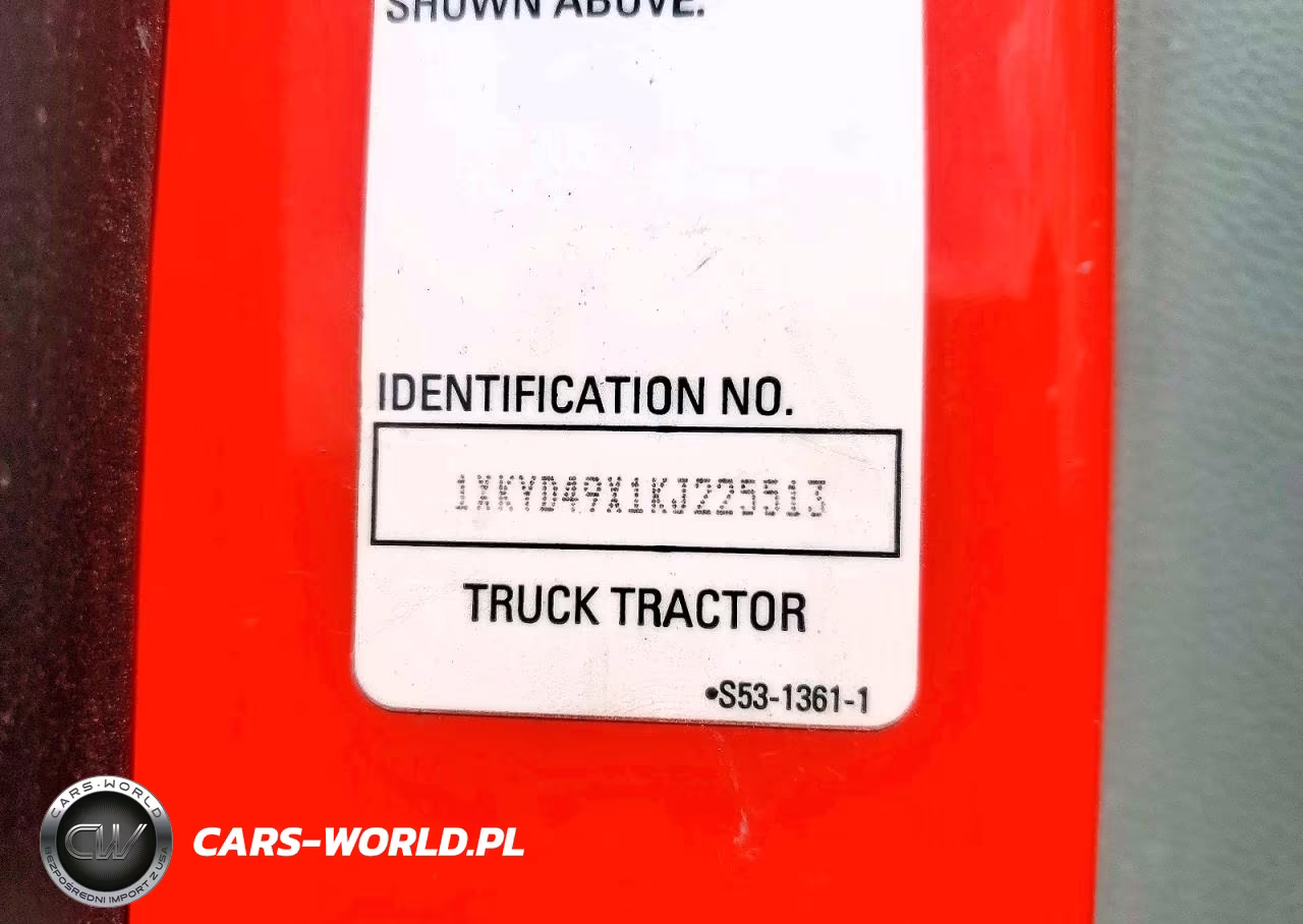 2019 Kenworth Construction T680 VIN:1XKYD49X1KJ225513 - 13