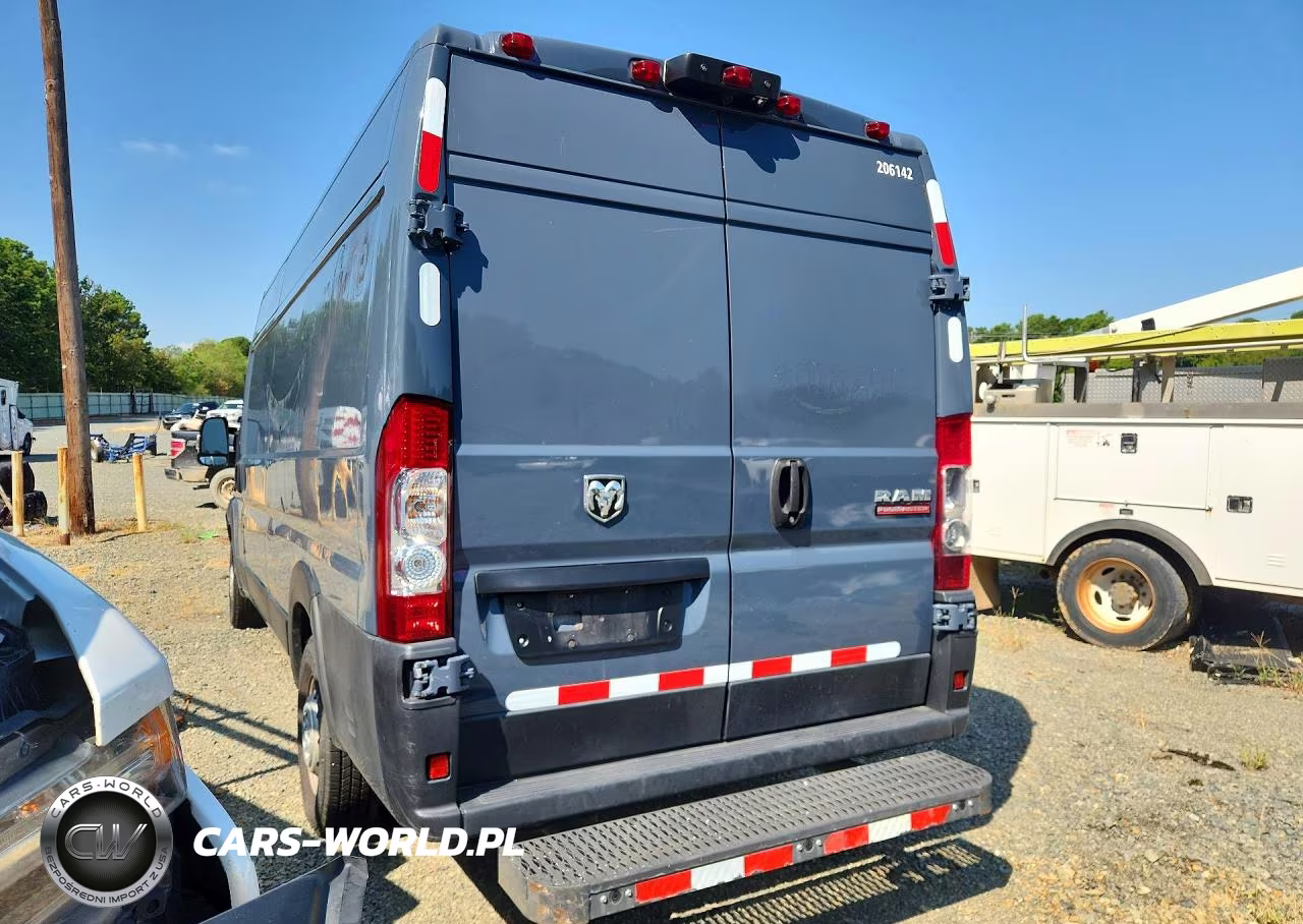 2021 Ram Promaster 3500 Delivery Van VIN:3C6FRVJG8ME503613 - 2