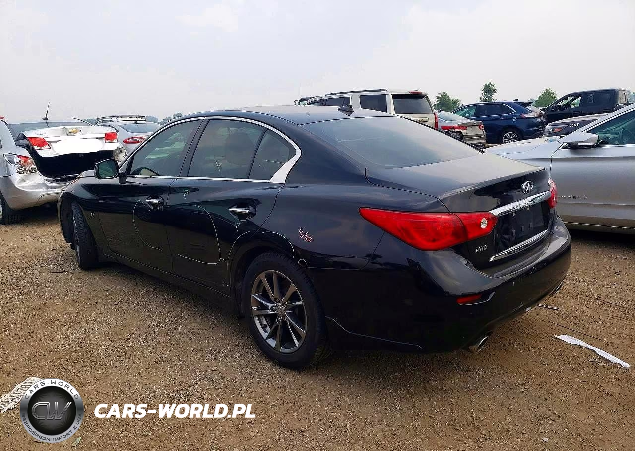 2015 Infiniti Q50 Premium VIN:JN1BV7AR9FM422661 - 2