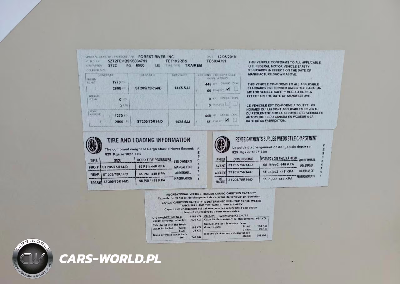 2019 Coachmen Freedom VIN:5ZT2FEHB5KS034791 - 10