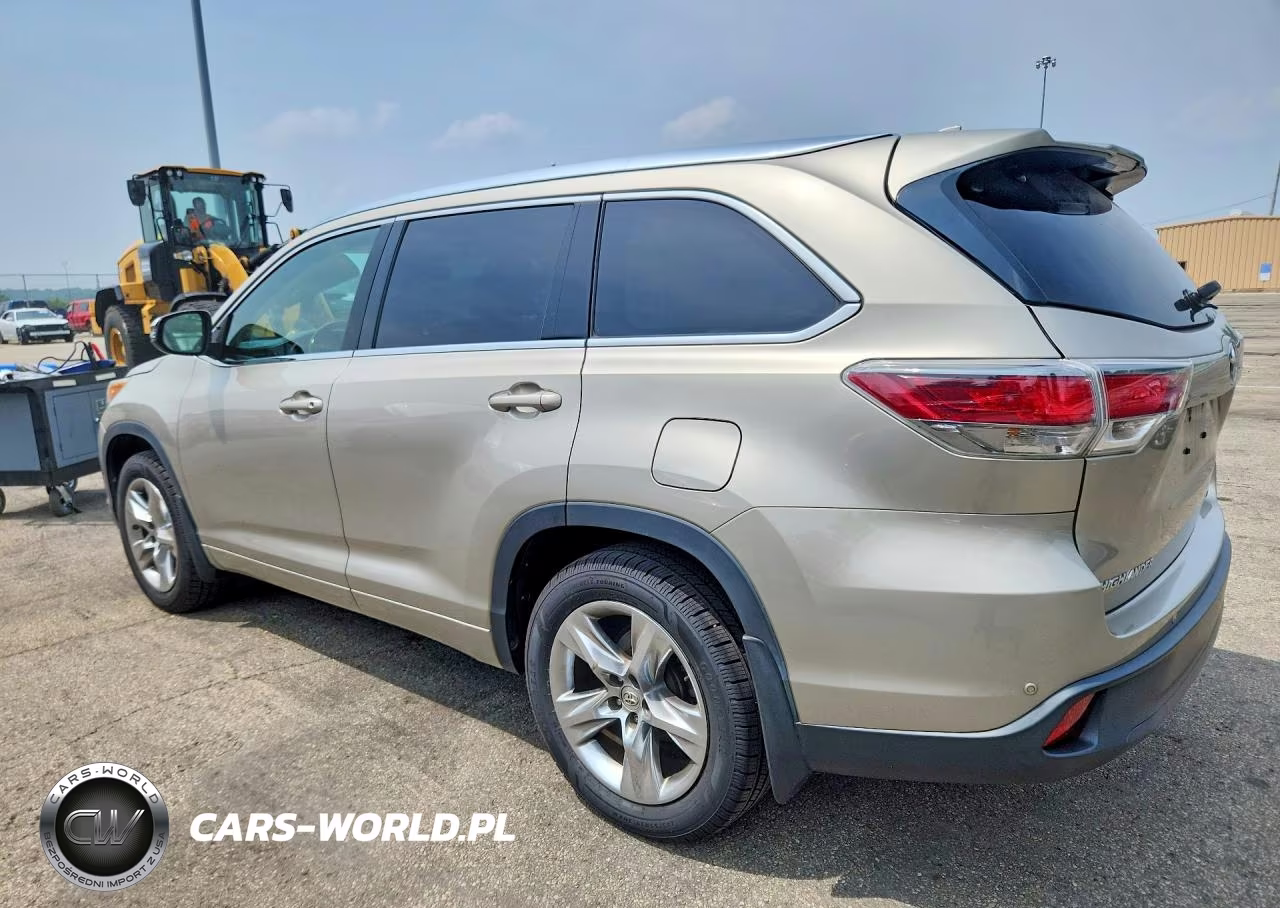 2015 Toyota Highlander Limited Platinum VIN:5TDDKRFH5FS099451 - 2
