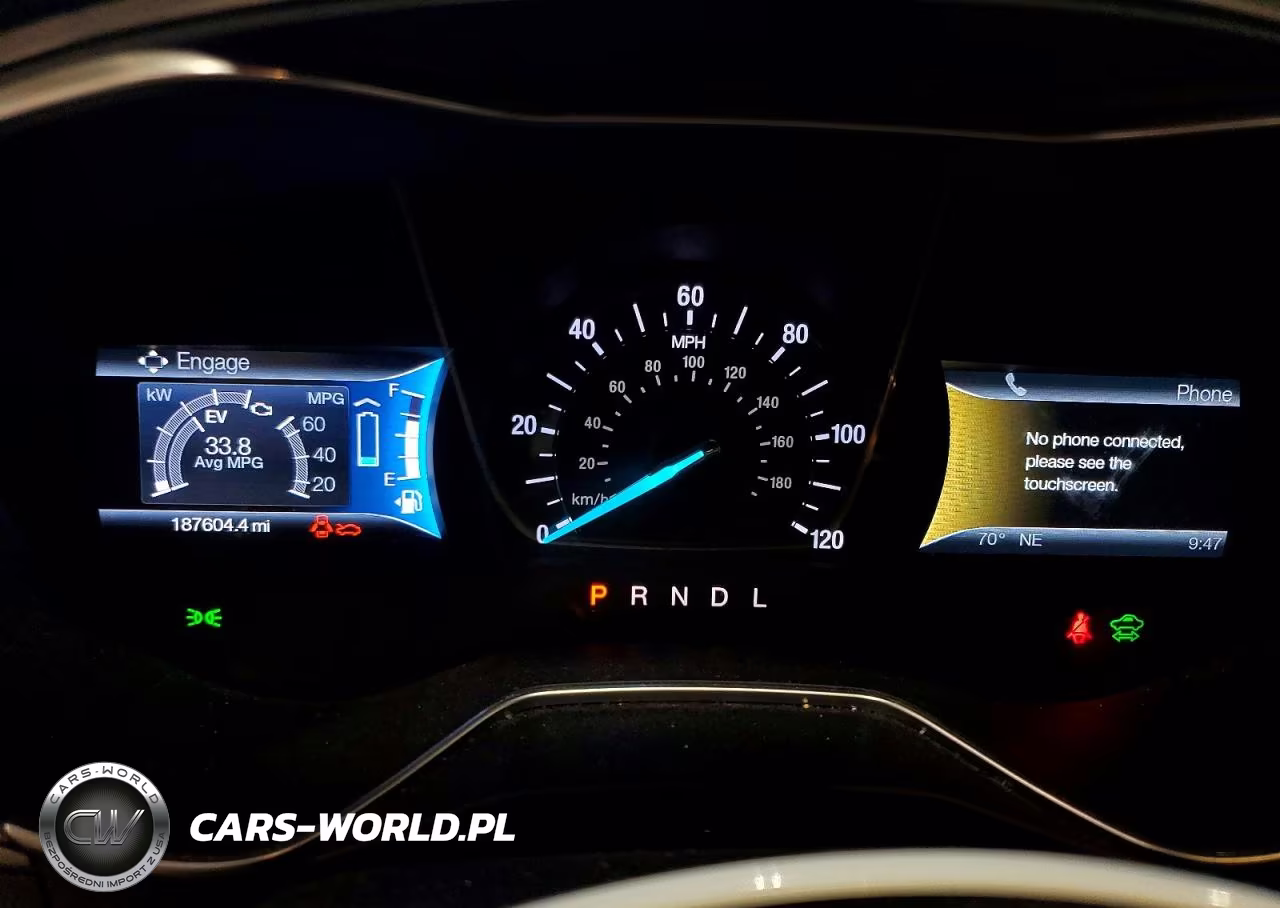 2014 Ford Fusion Se Hybrid VIN:3FA6P0LU1ER172877 - 9