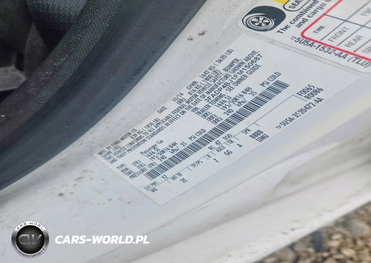 2015 Ford Fiesta Se VIN:3FADP4BJ1FM150687 - 12