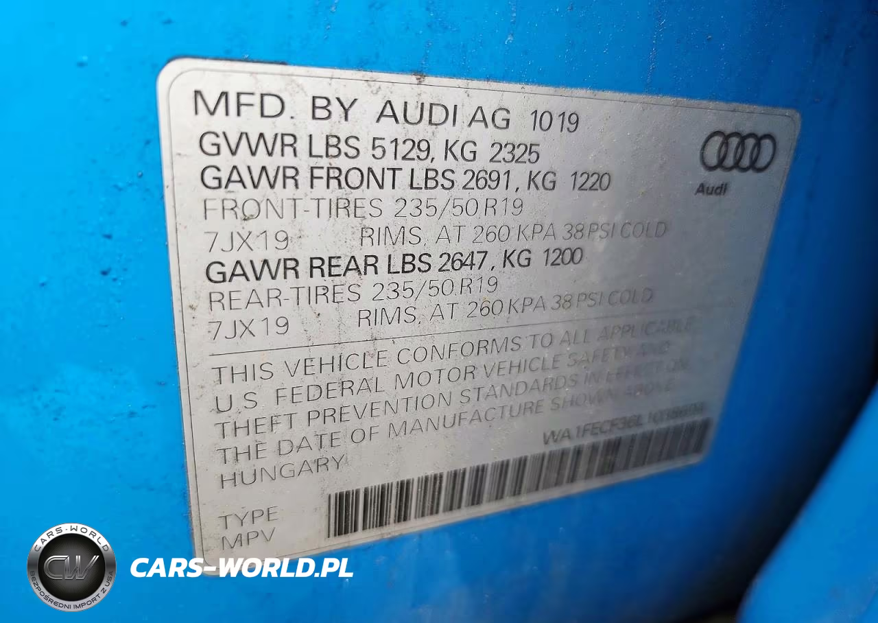 2020 Audi Q3 Prestige S-Line VIN:WA1FECF36L1038694 - 14