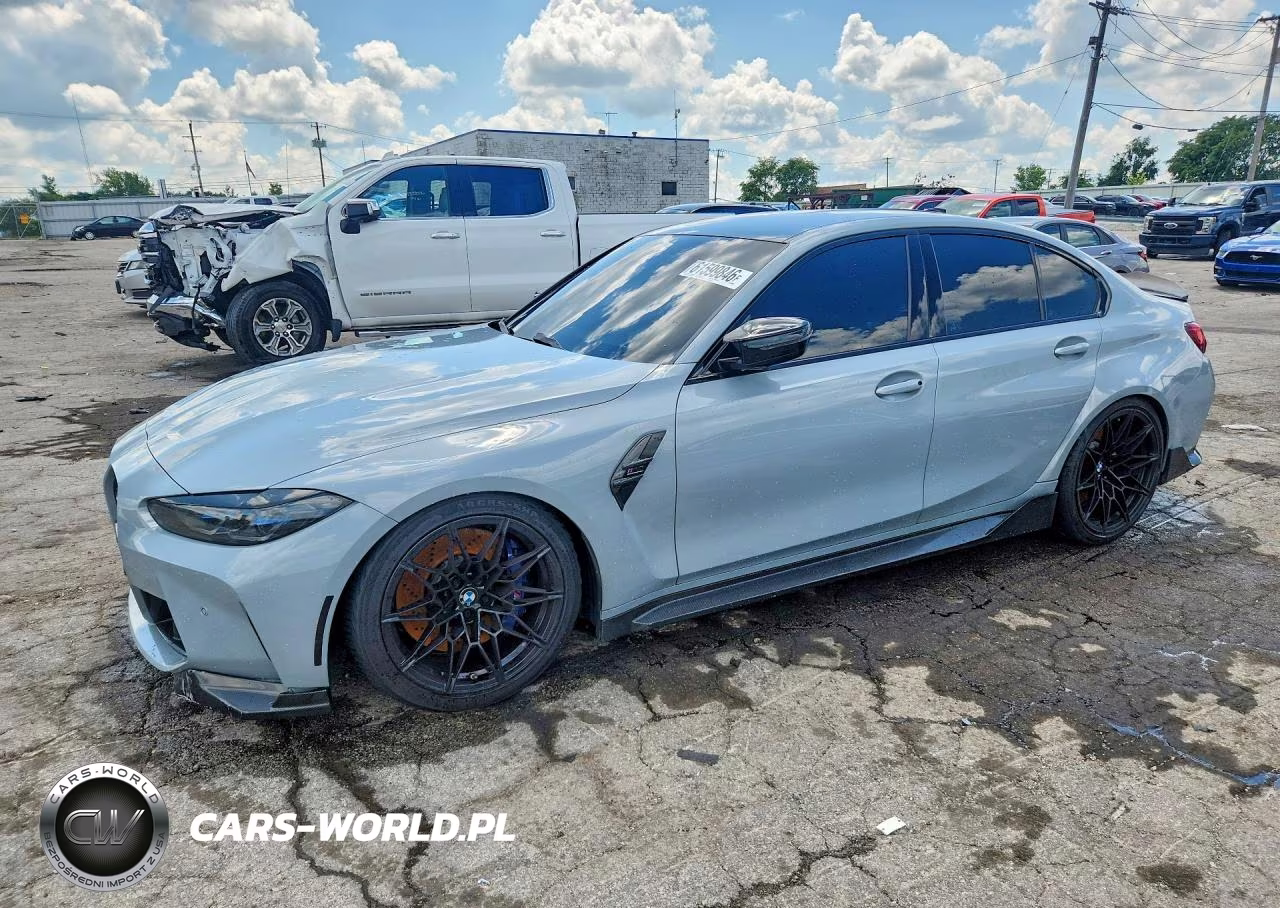 2022 BMW M3 Competition VIN:WBS43AY00NFM25637 - 1