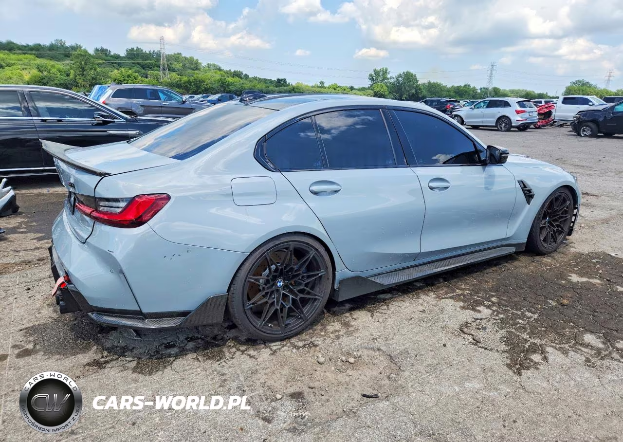 2022 BMW M3 Competition VIN:WBS43AY00NFM25637 - 3