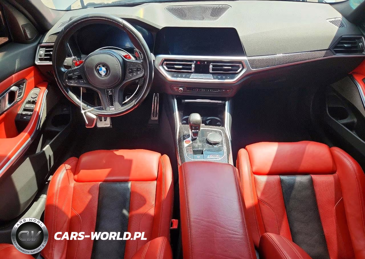 2022 BMW M3 Competition VIN:WBS43AY00NFM25637 - 8