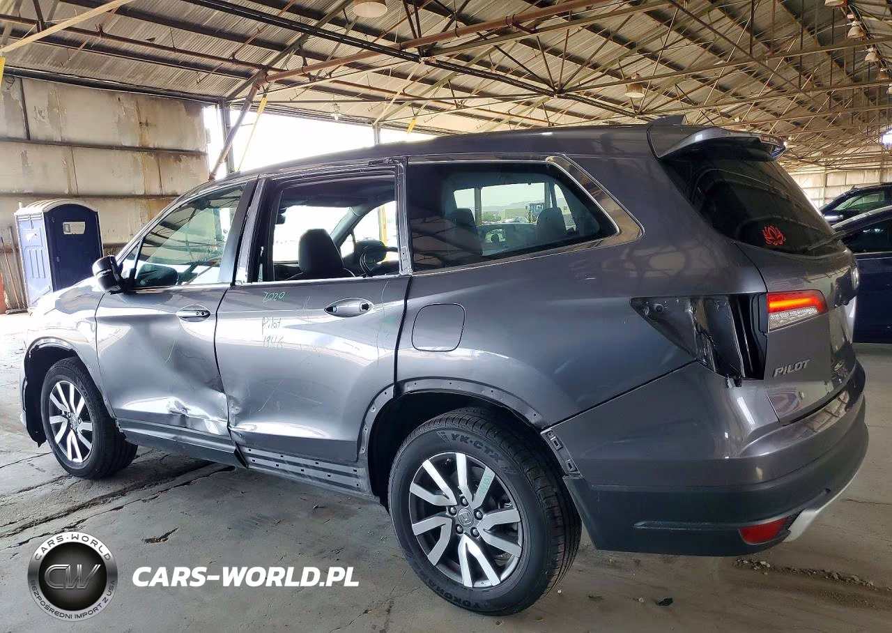 2020 Honda Pilot Exl VIN:5FNYF6H50LB045773 - 2