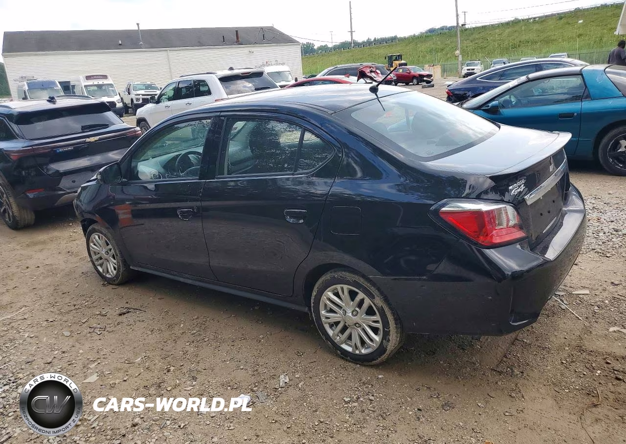 2024 Mitsubishi Mirage G4 Se VIN:ML32FVFJ9RHF15121 - 2