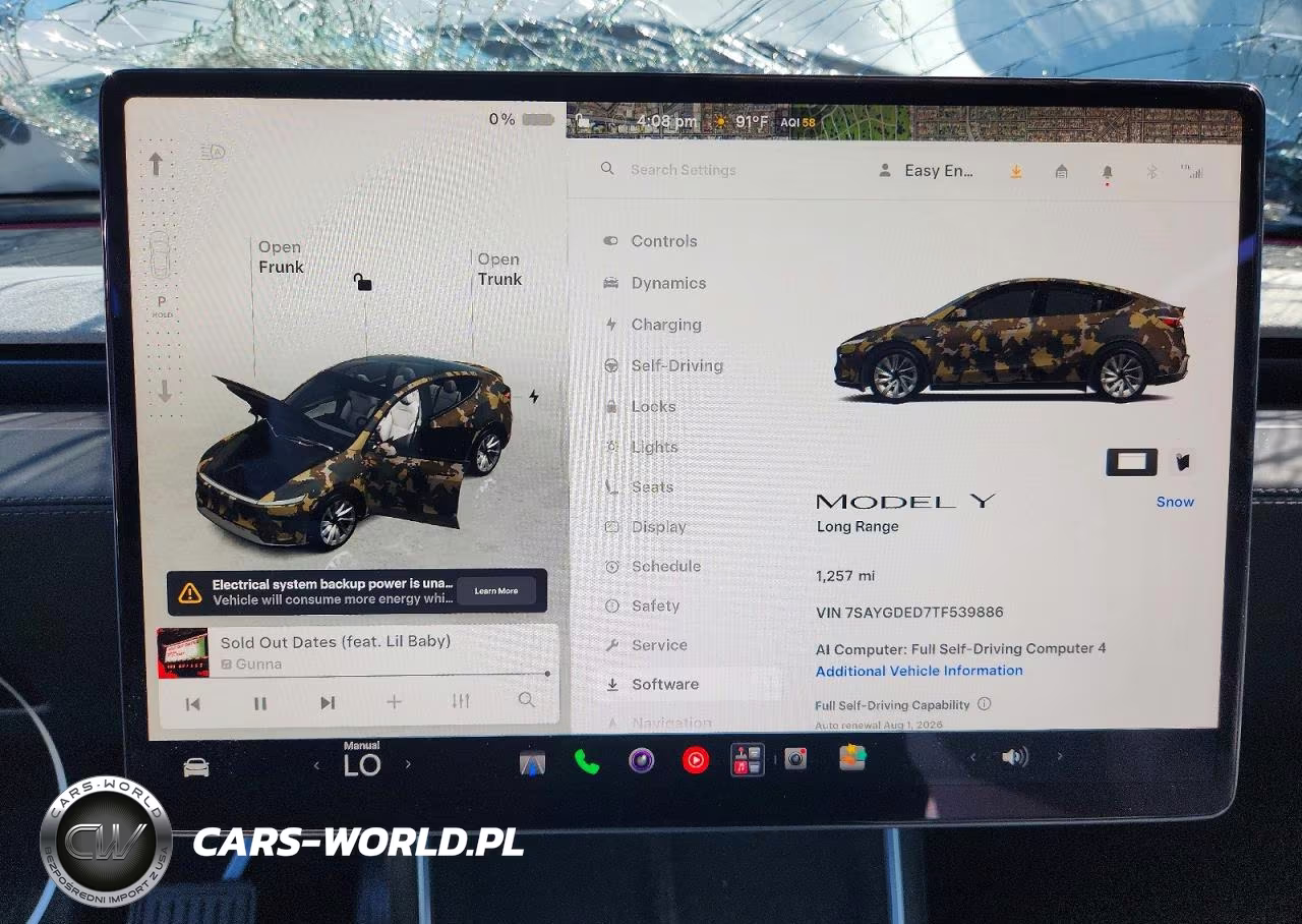 2026 Tesla Model Y VIN:7SAYGDED7TF539886 - 9