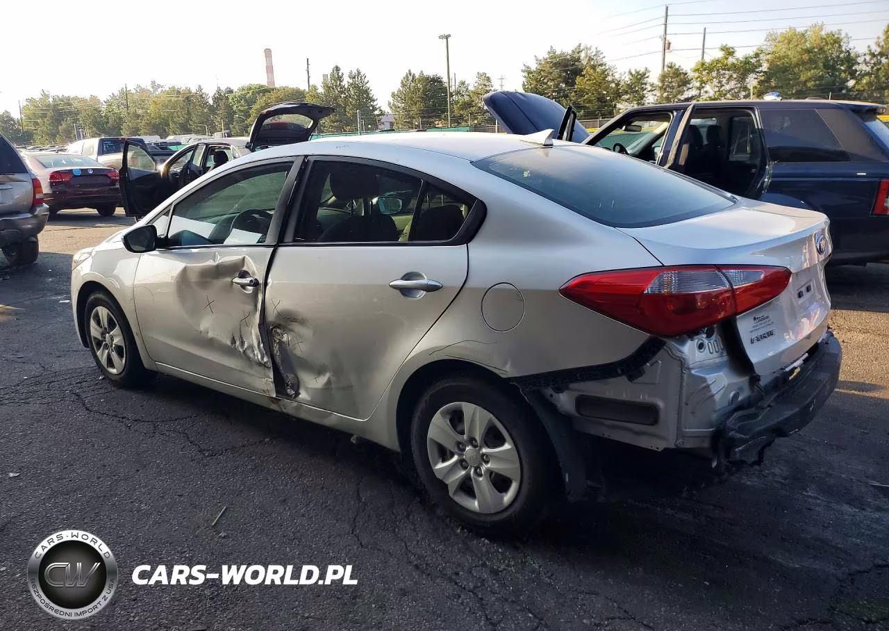 2014 Kia Forte Lx VIN:KNAFK4A68E5191012 - 2