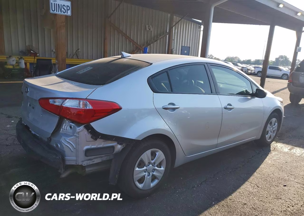 2014 Kia Forte Lx VIN:KNAFK4A68E5191012 - 3