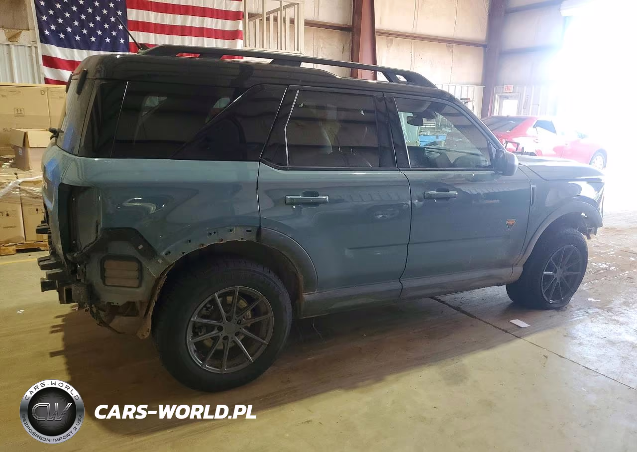 2022 Ford Bronco Sport Badlands VIN:3FMCR9D94NRD23390 - 3