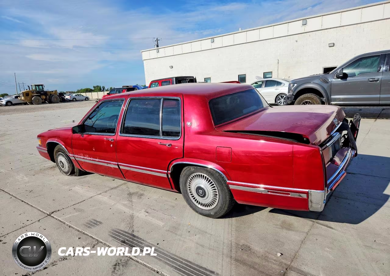 1992 Cadillac Deville VIN:1G6CD53B0N4302080 - 2