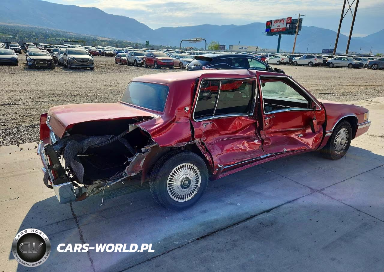1992 Cadillac Deville VIN:1G6CD53B0N4302080 - 3