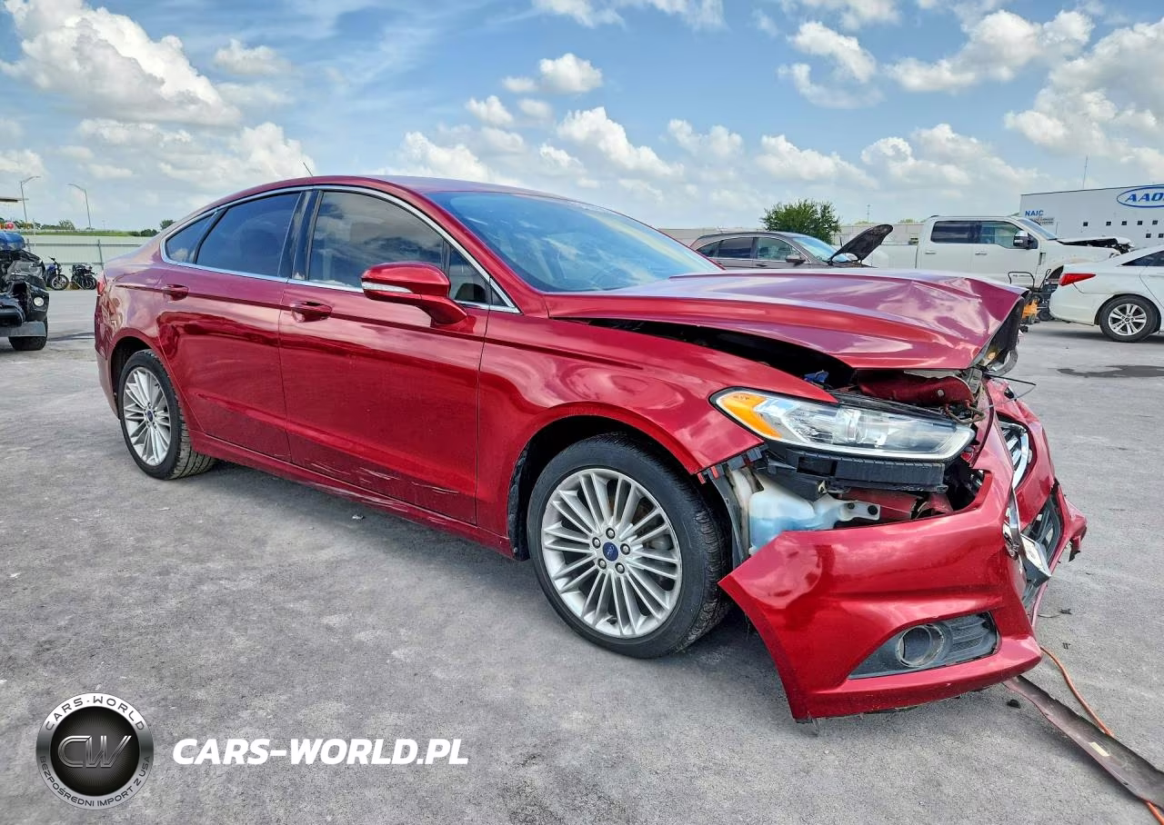 2014 Ford Fusion S Fwd VIN:3FA6P0HD6ER184628 - 4