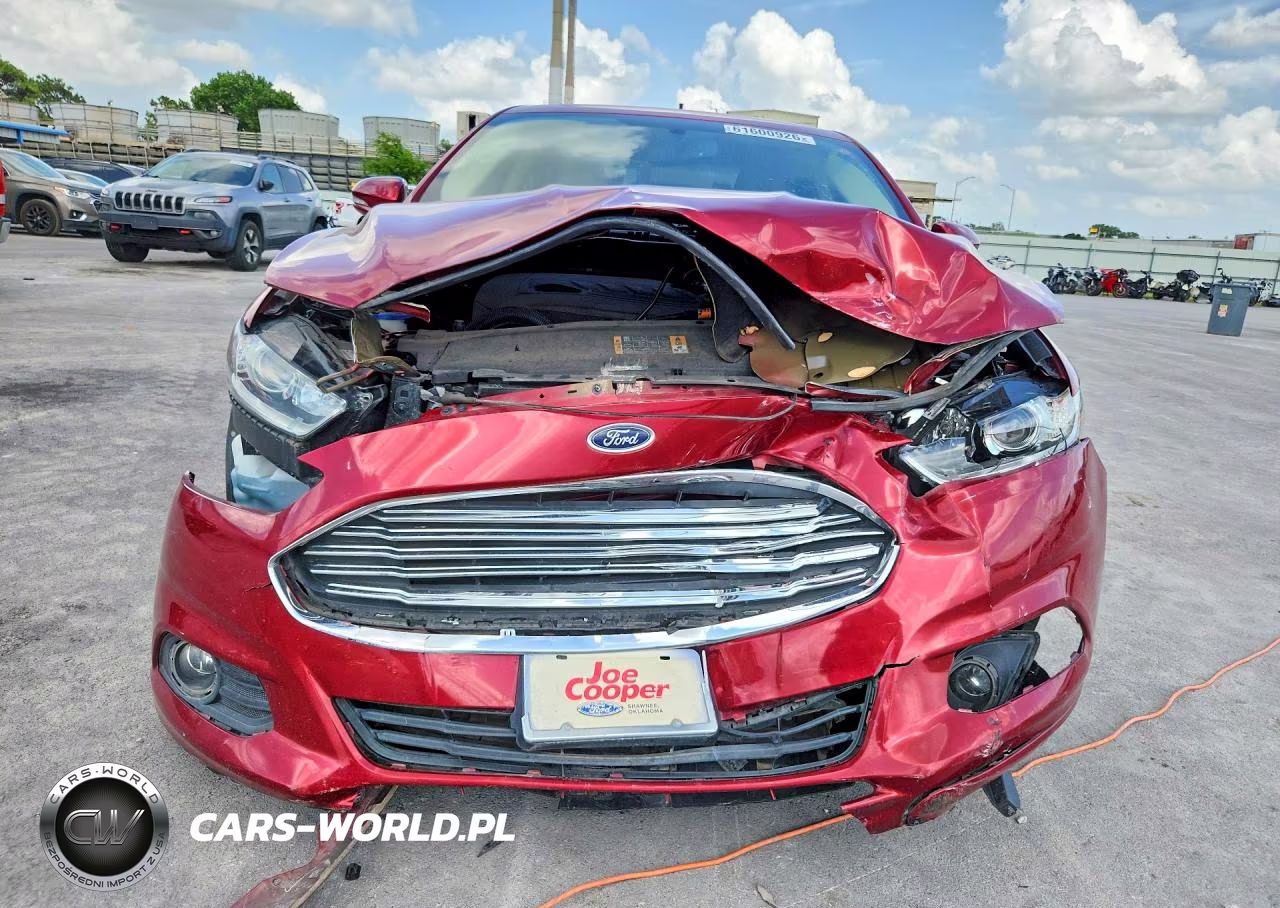 2014 Ford Fusion S Fwd VIN:3FA6P0HD6ER184628 - 5