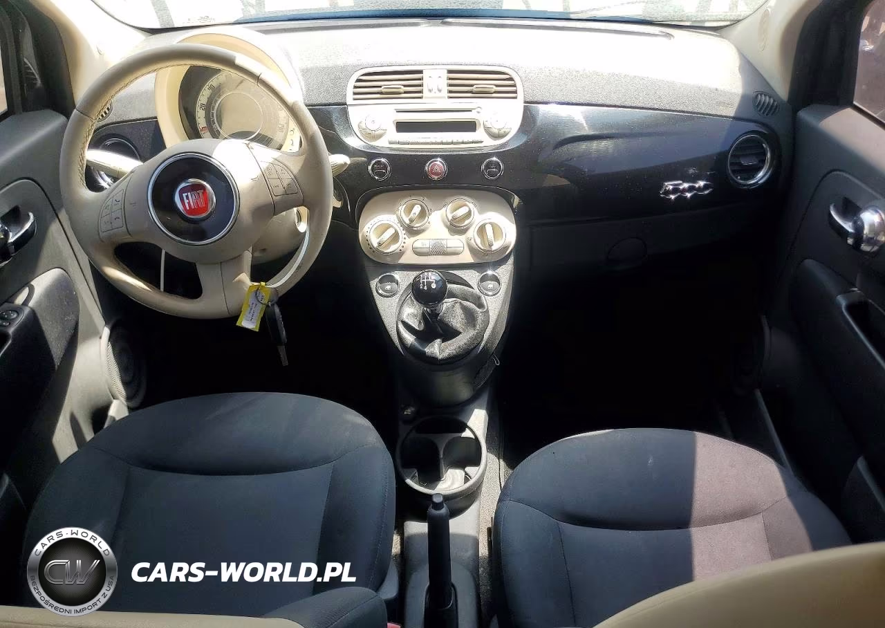 2012 Fiat 500 Pop VIN:3C3CFFAR6CT314002 - 8
