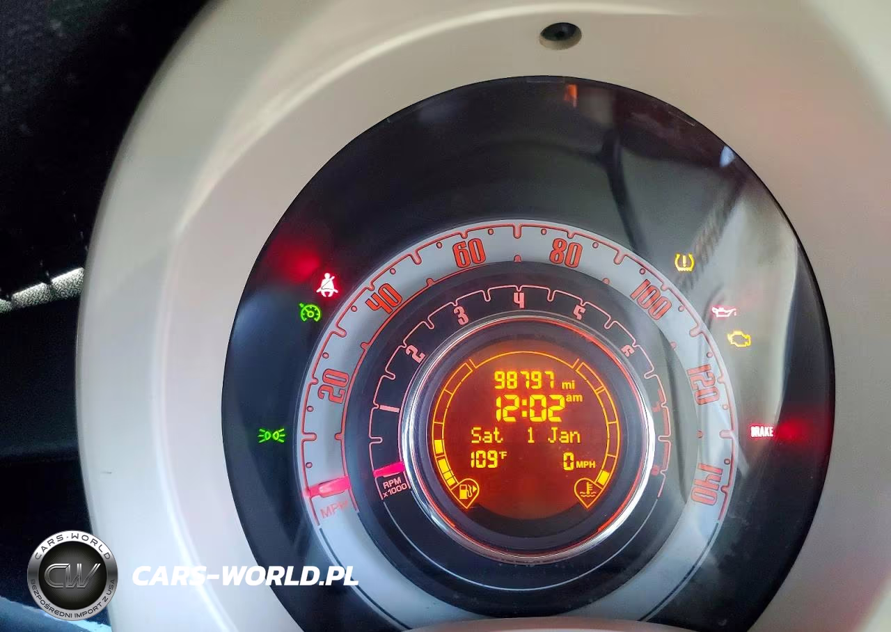 2012 Fiat 500 Pop VIN:3C3CFFAR6CT314002 - 9
