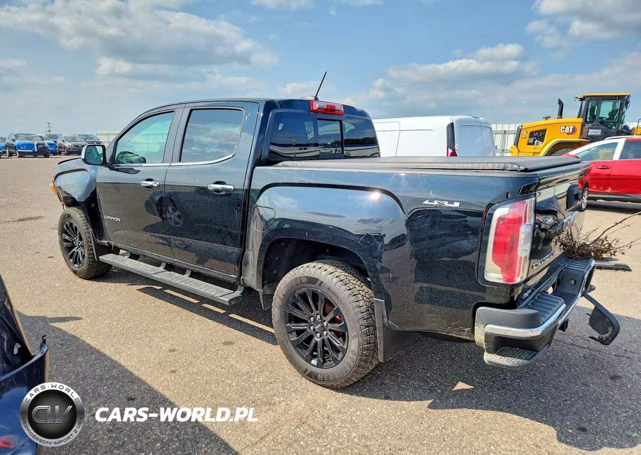 2019 GMC Canyon Slt VIN:1GTG6DEN7K1110730 - 2