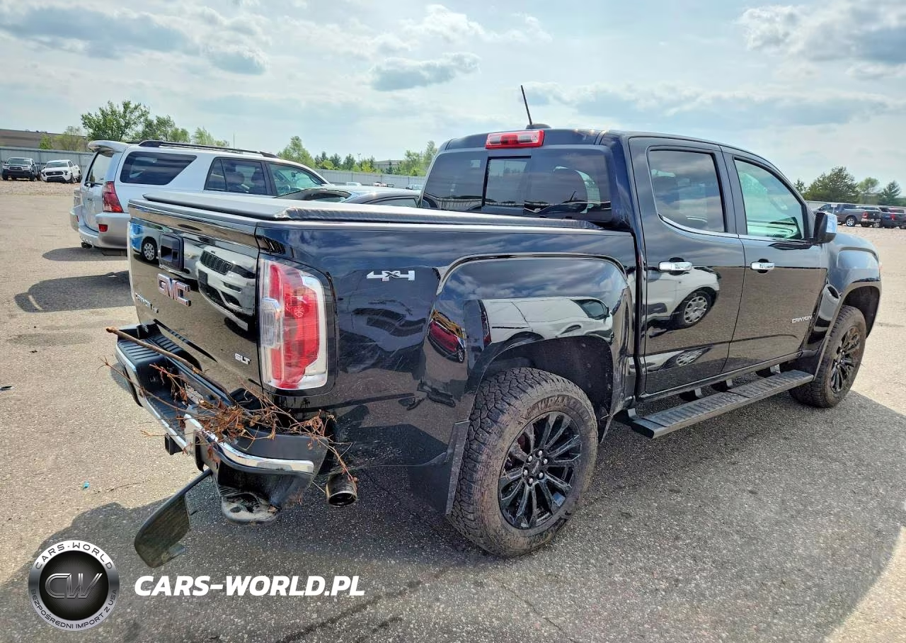 2019 GMC Canyon Slt VIN:1GTG6DEN7K1110730 - 3